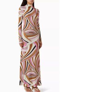 Marella Aggravi Multicolor Maxi Dress, NWT, L